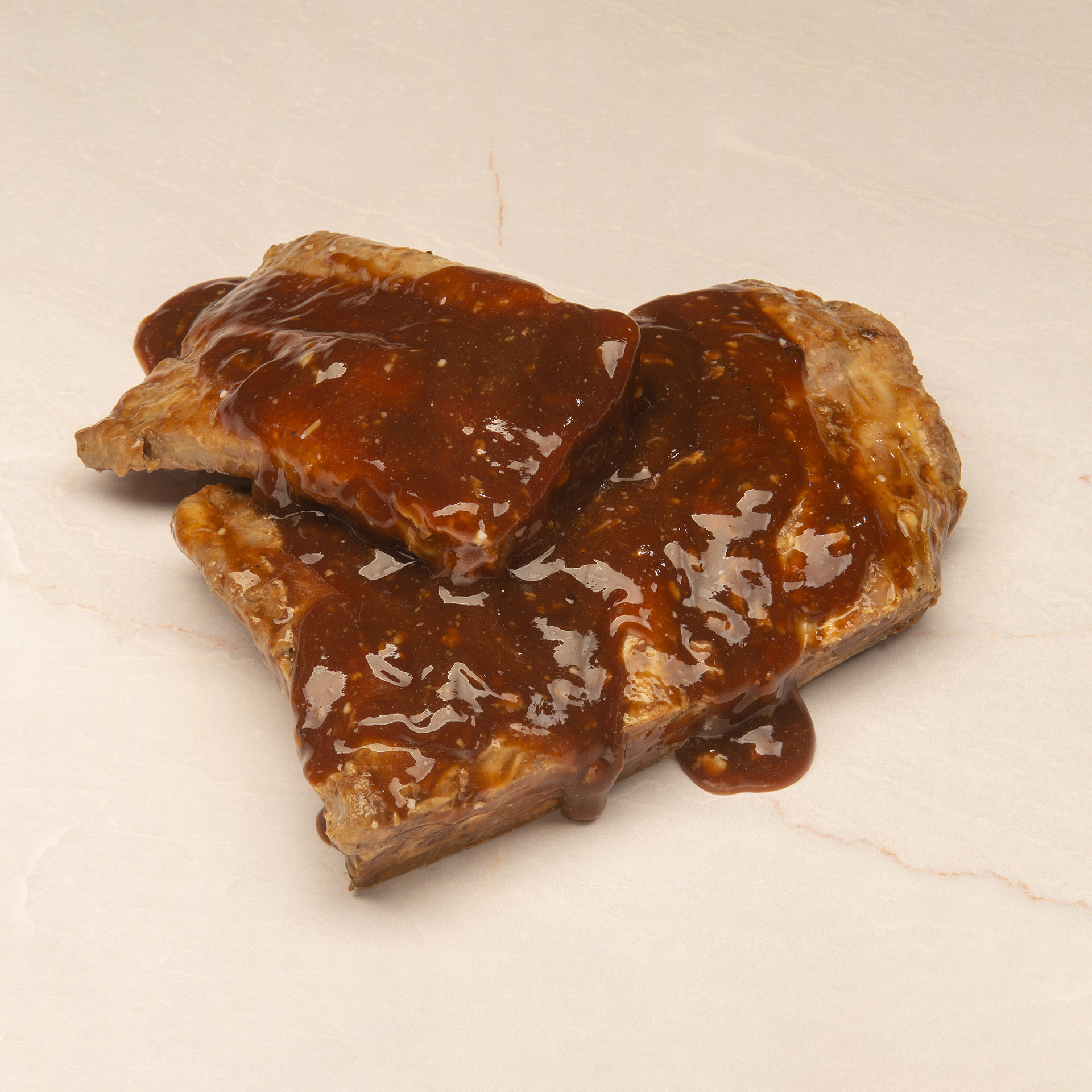 Cooked Marinated Beef Ribs