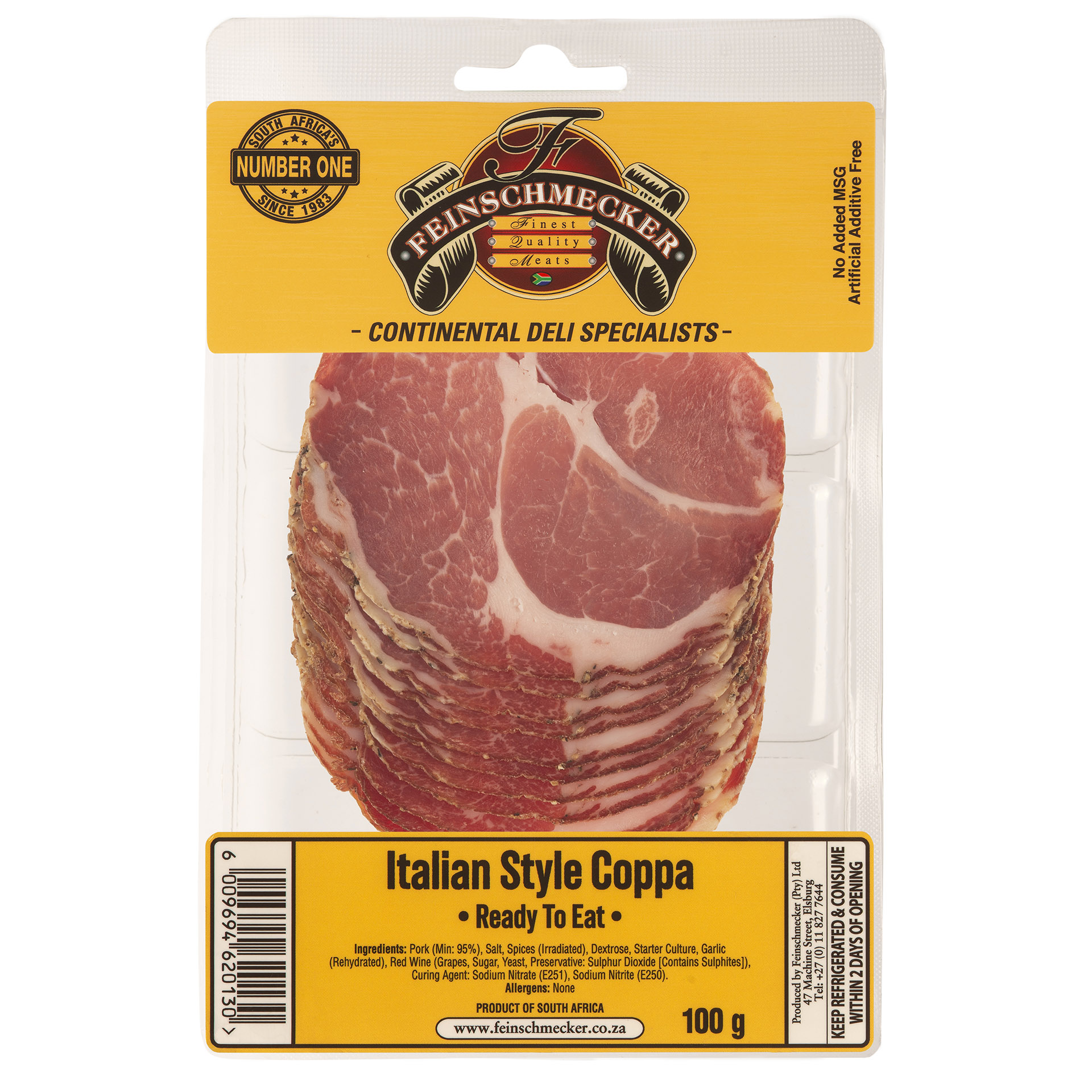 Coppa, Italian
