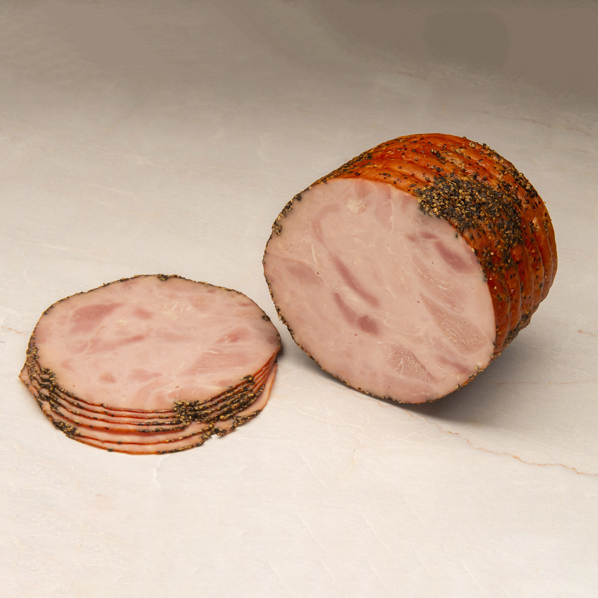 Bulk Whole Pepper Ham, Smoked