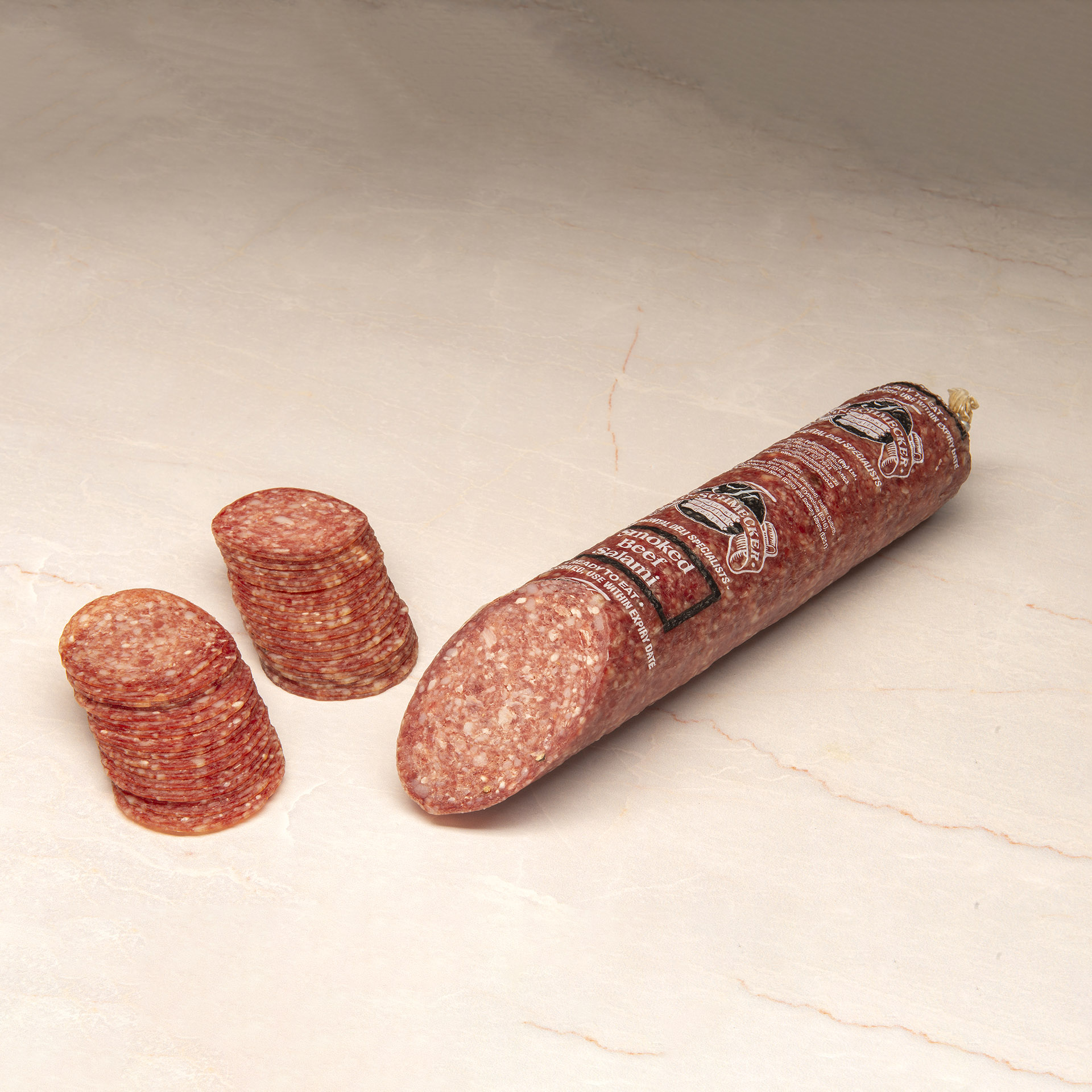 Beef Salami Medium, Smoked (Contains No Pork)