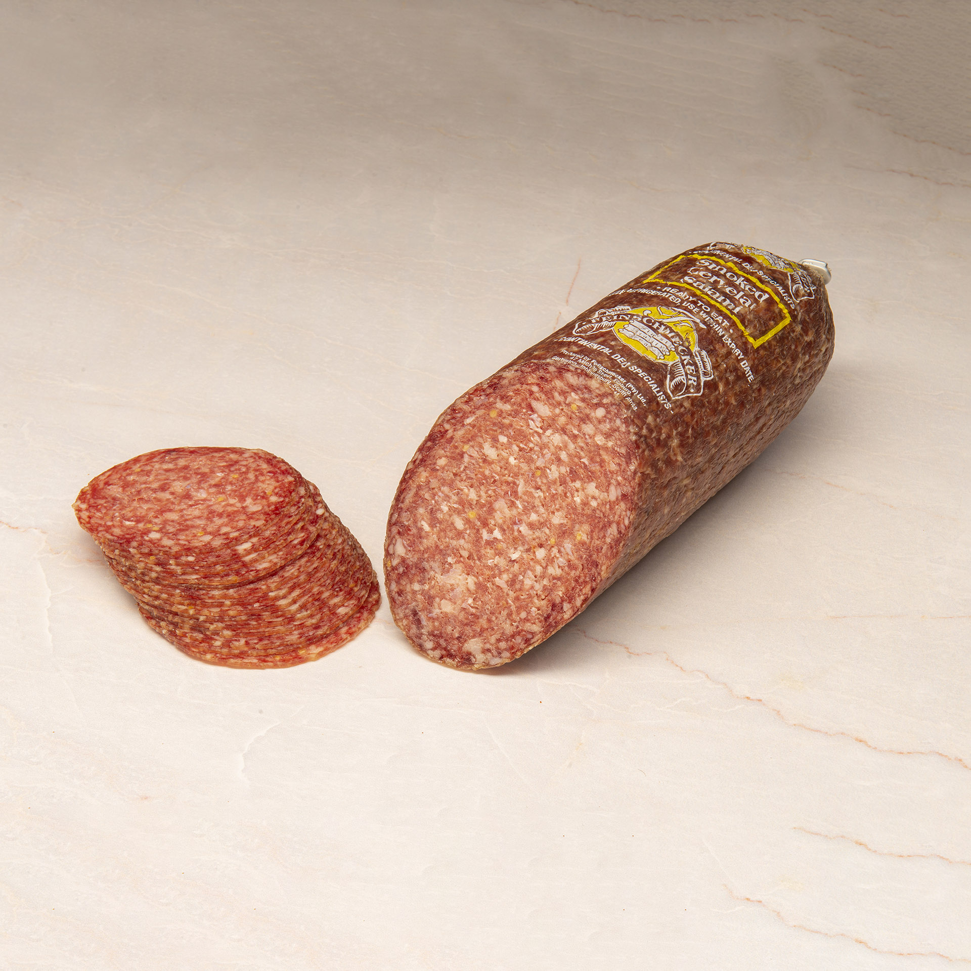 Cervelat Salami Large, Smoked