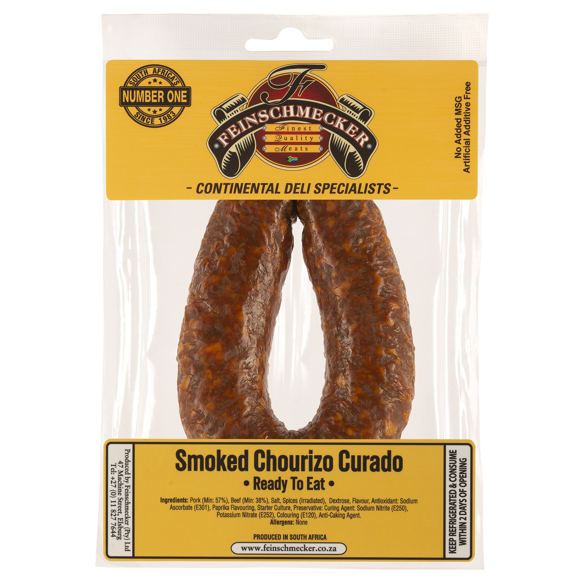 Chorizo Curado, Smoked (Individual VP)