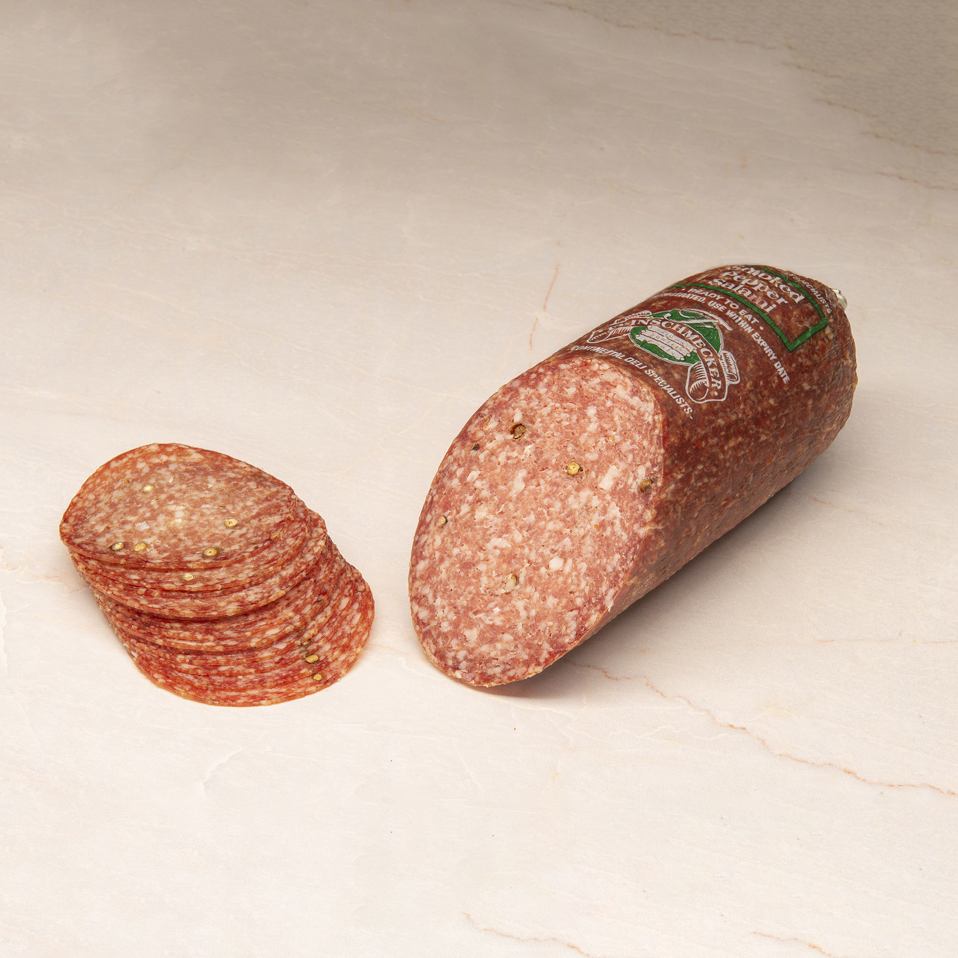 Pepper Salami Large, Smoked