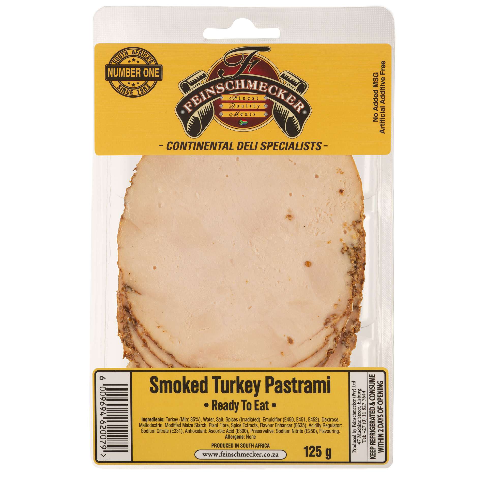 Turkey Pastrami, Smoked