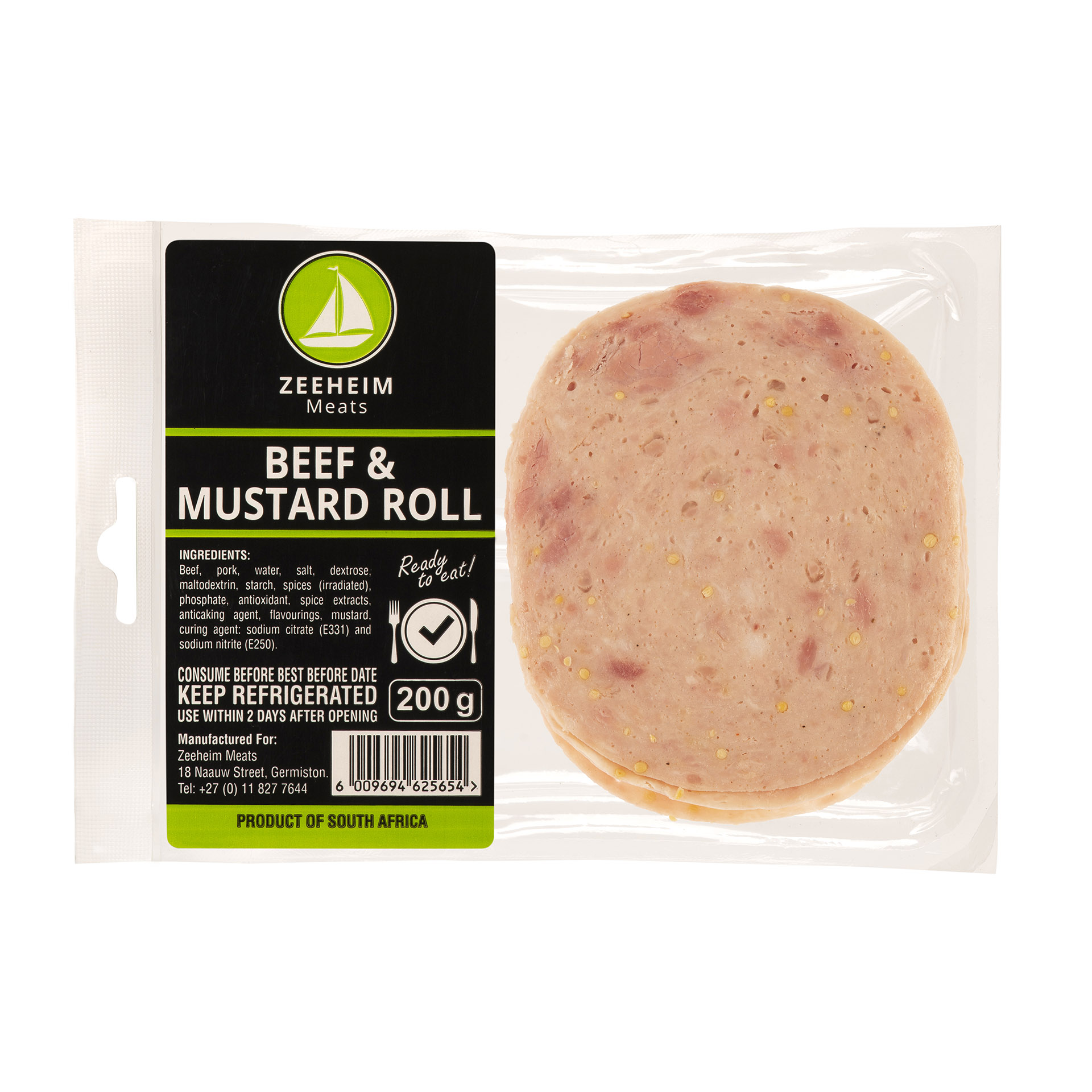 Zeeheim Beef & Mustard Roll