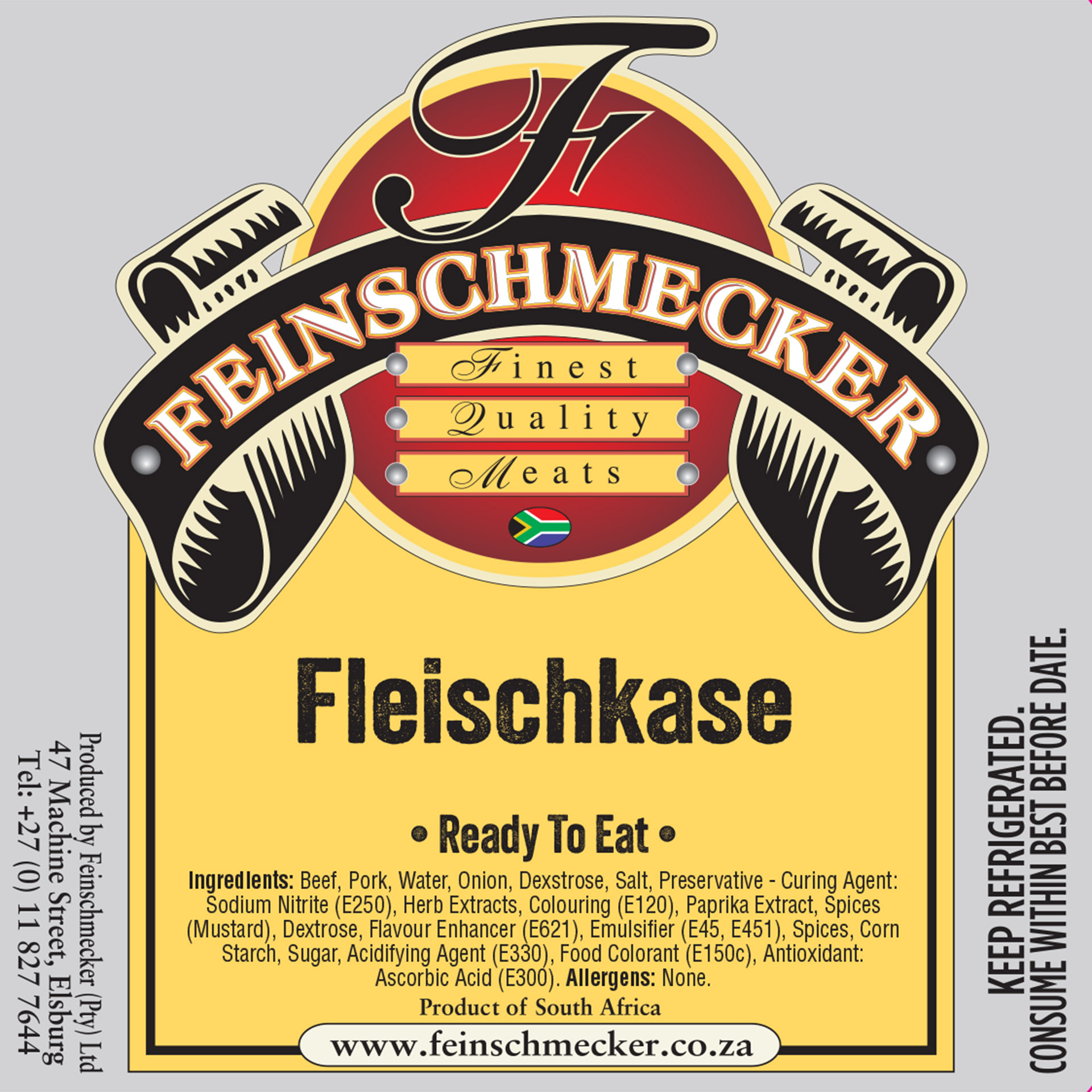 Catering Sliced Fleischkäse / Leberkäse