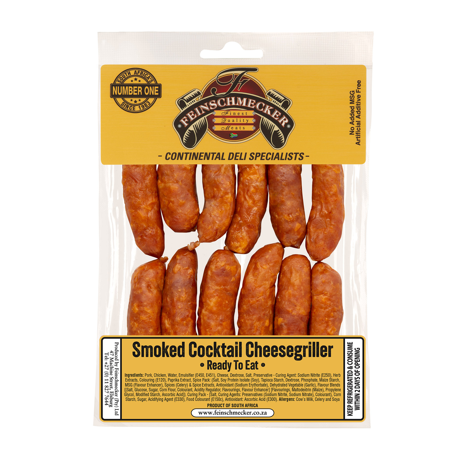 Retail Prepack Smoked Cocktail Cheesegriller